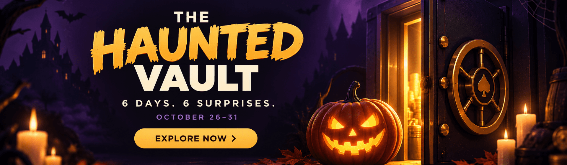 THE HAUNTED VAULT THE HAUNTED VAULT